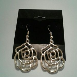 Gold tone earrings
